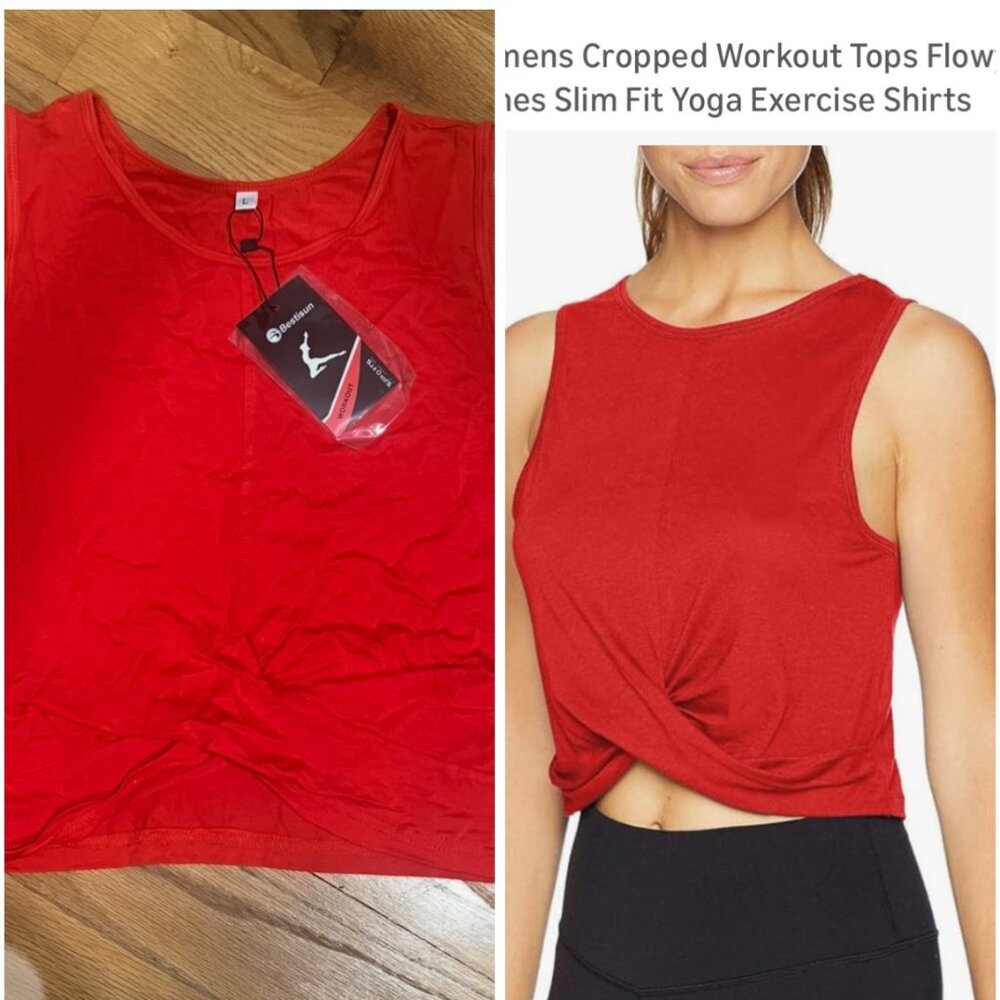 Cropped Workout Top